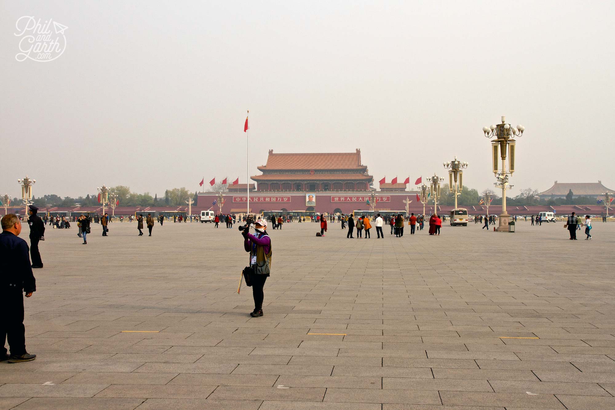 Beijing's Tiananmen Square is the largest city square in the world