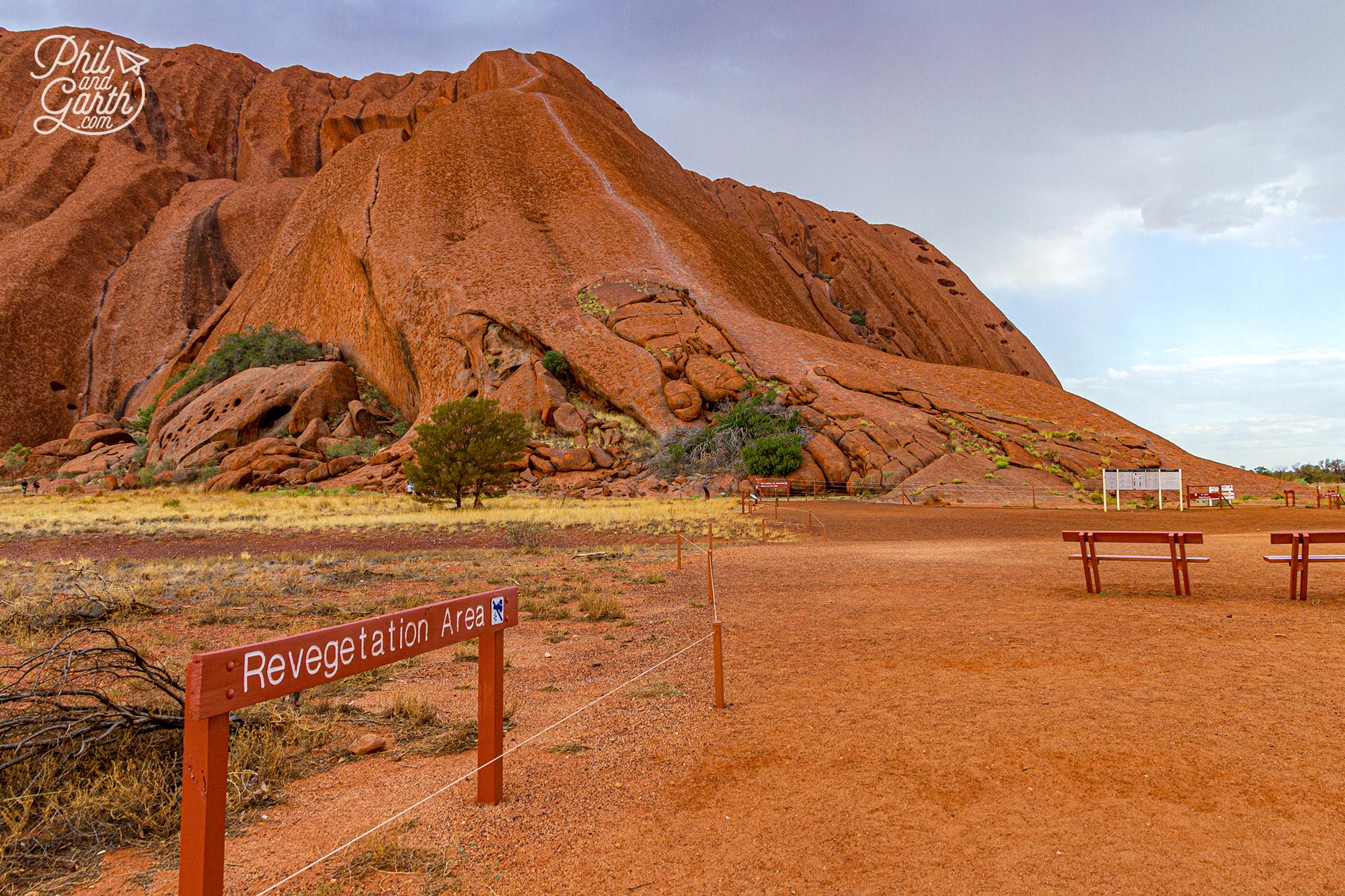 Climbing up to the top of Uluru was banned in 2019