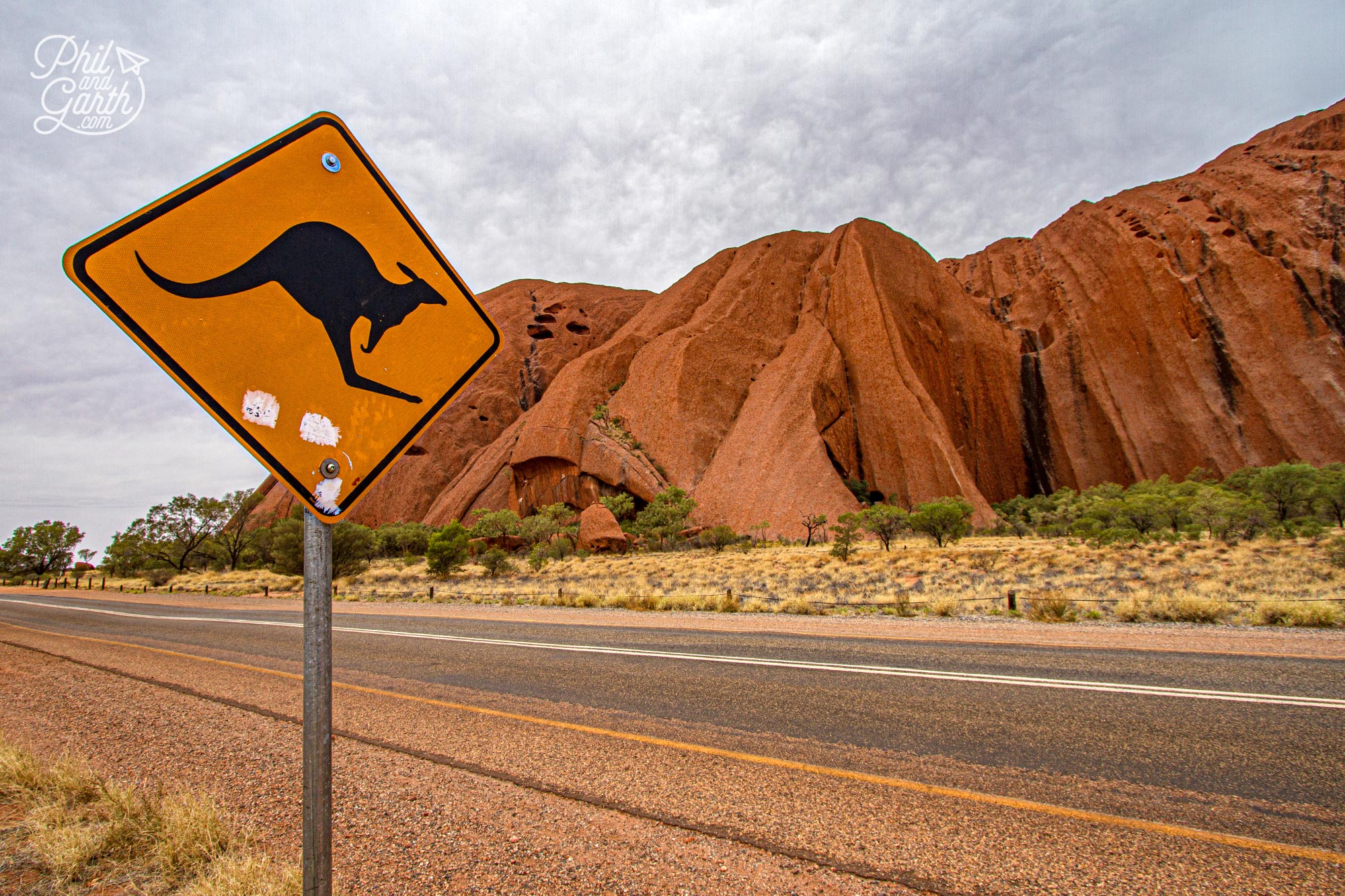 Driving around Uluru-Kata Tjuta National Park is really easy