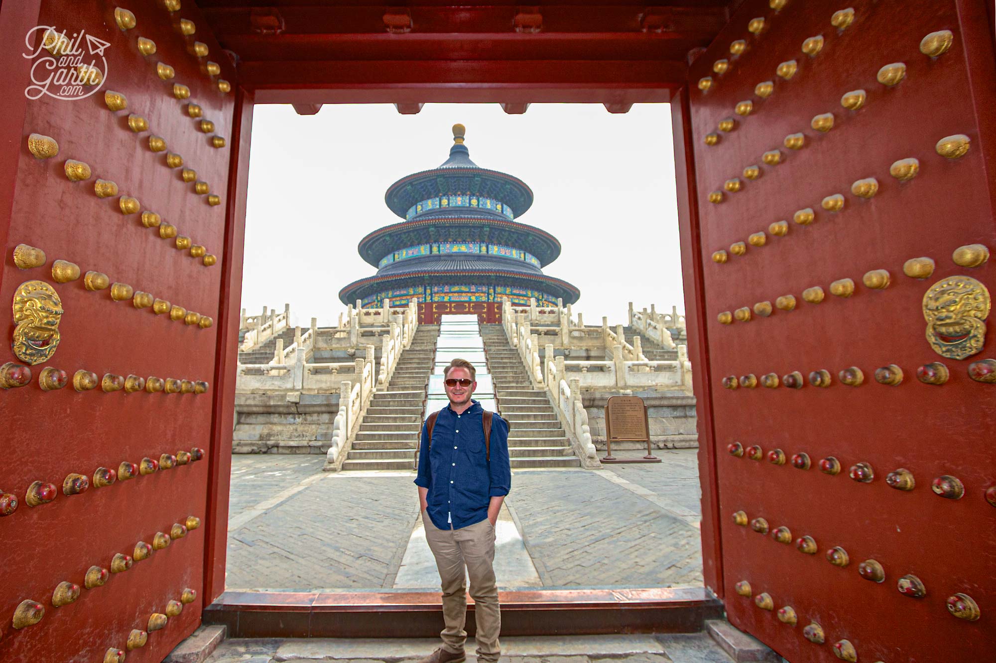 Garth at The Temple of Heaven