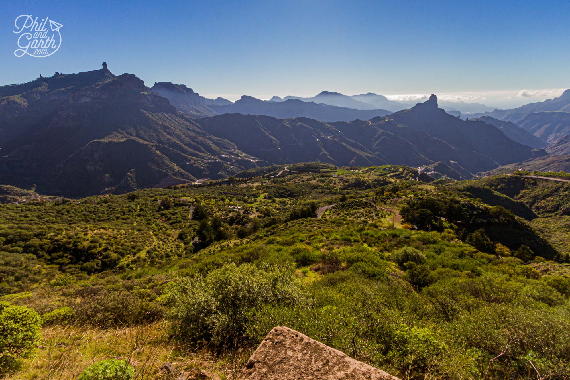 High up in Gran Canaria's mountains is the former capital - Tejeda