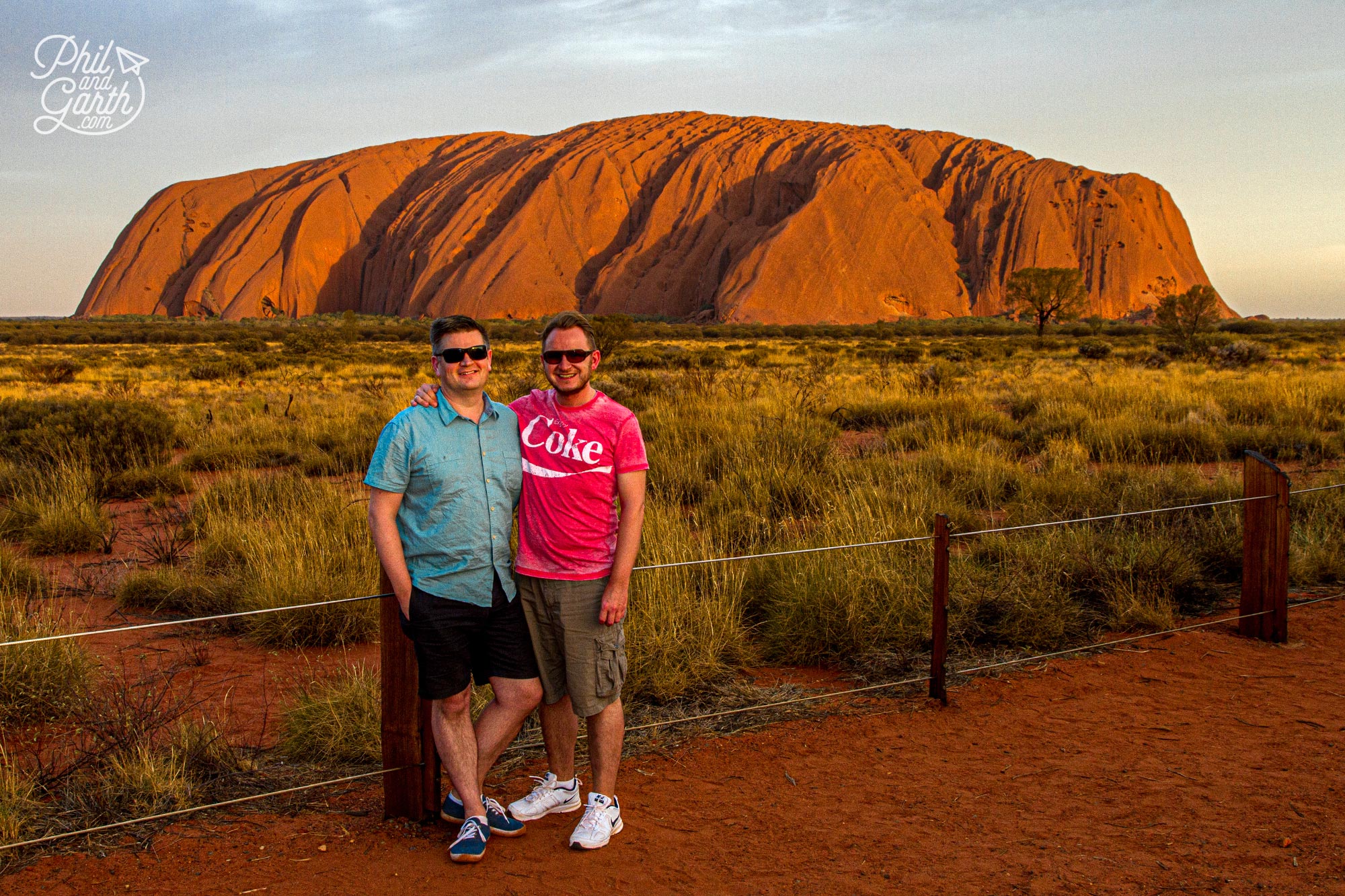 In the bag our classic sunset shot of Uluru