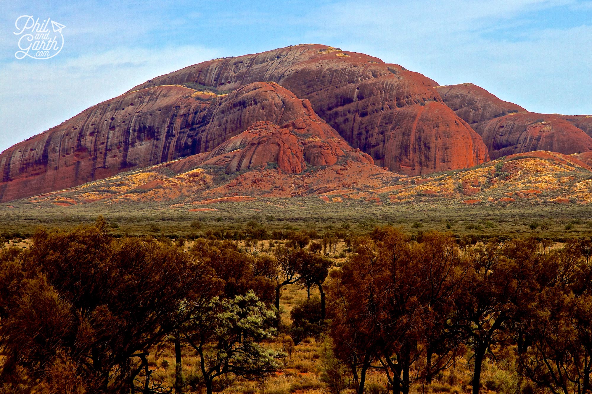 Kata Tjuta is equally as impressive as Uluru