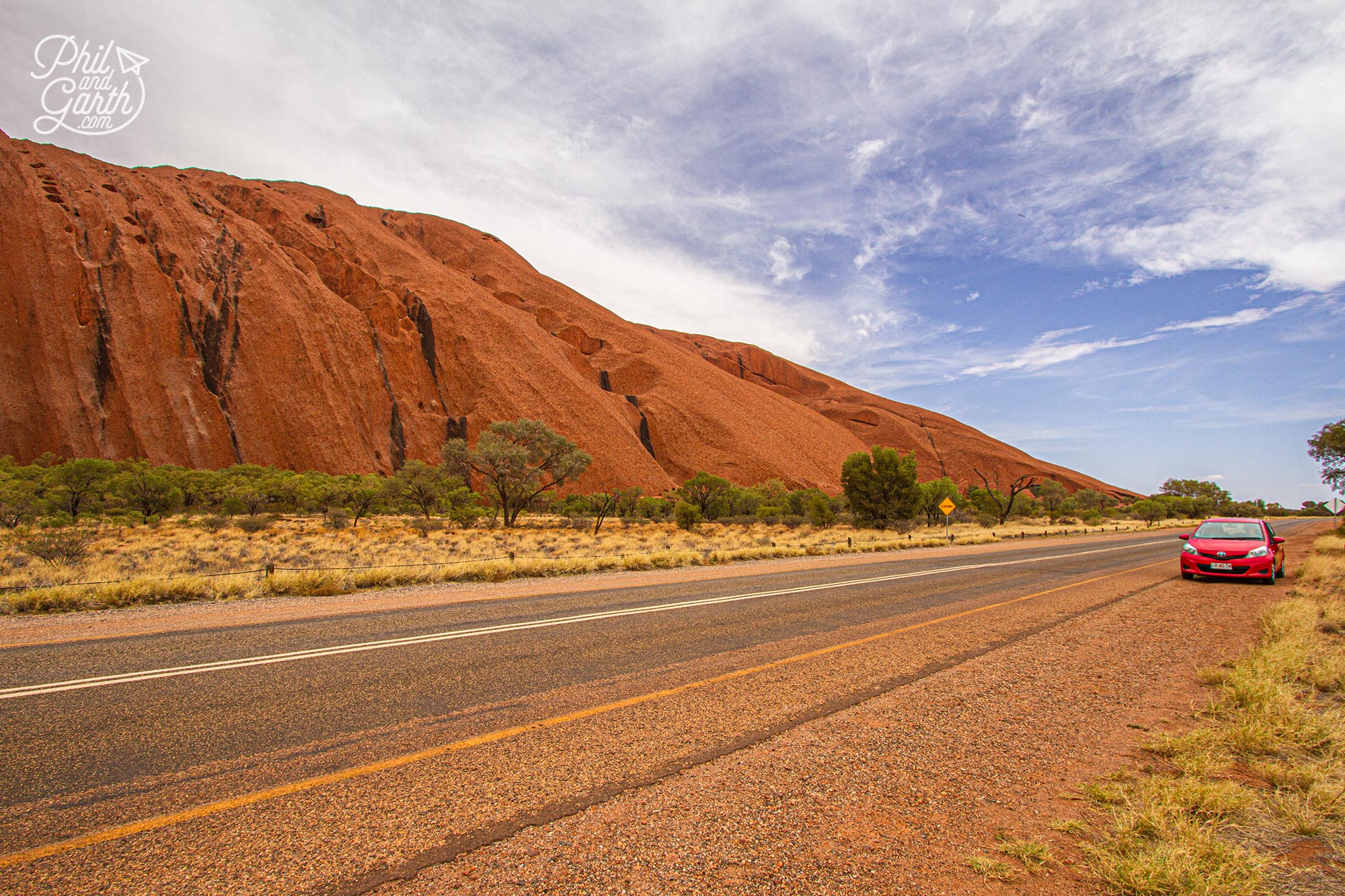 Our delightful little hire car we used for our 2 days in Uluru of sightseeing