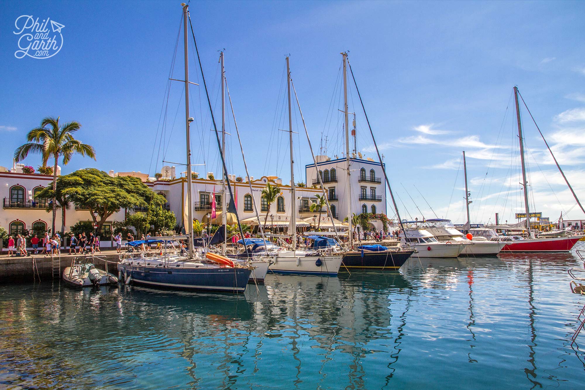 Puerto de Mogan is a classy place to visit