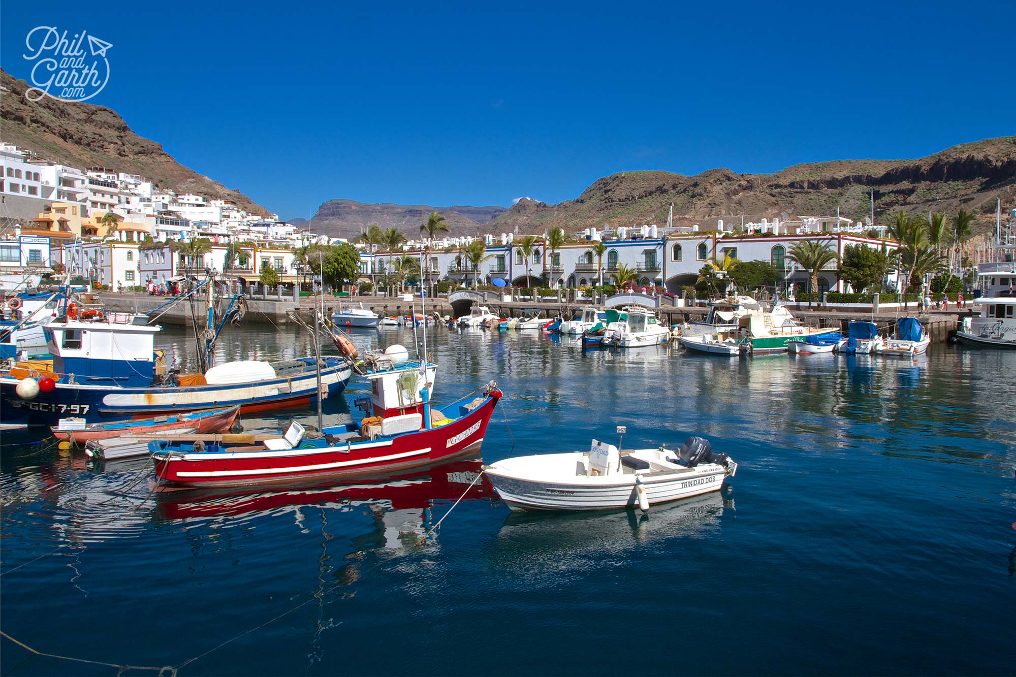 Puerto de Mogan's picturesque harbour