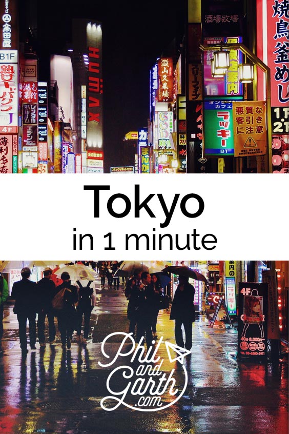 Watch Tokyo in 1 minute - sightseeing, must see sights, things to do, top 5 tips, food review, photography inspiration, advice and information. Read our full travel guide on our blog www.philandgarth.com