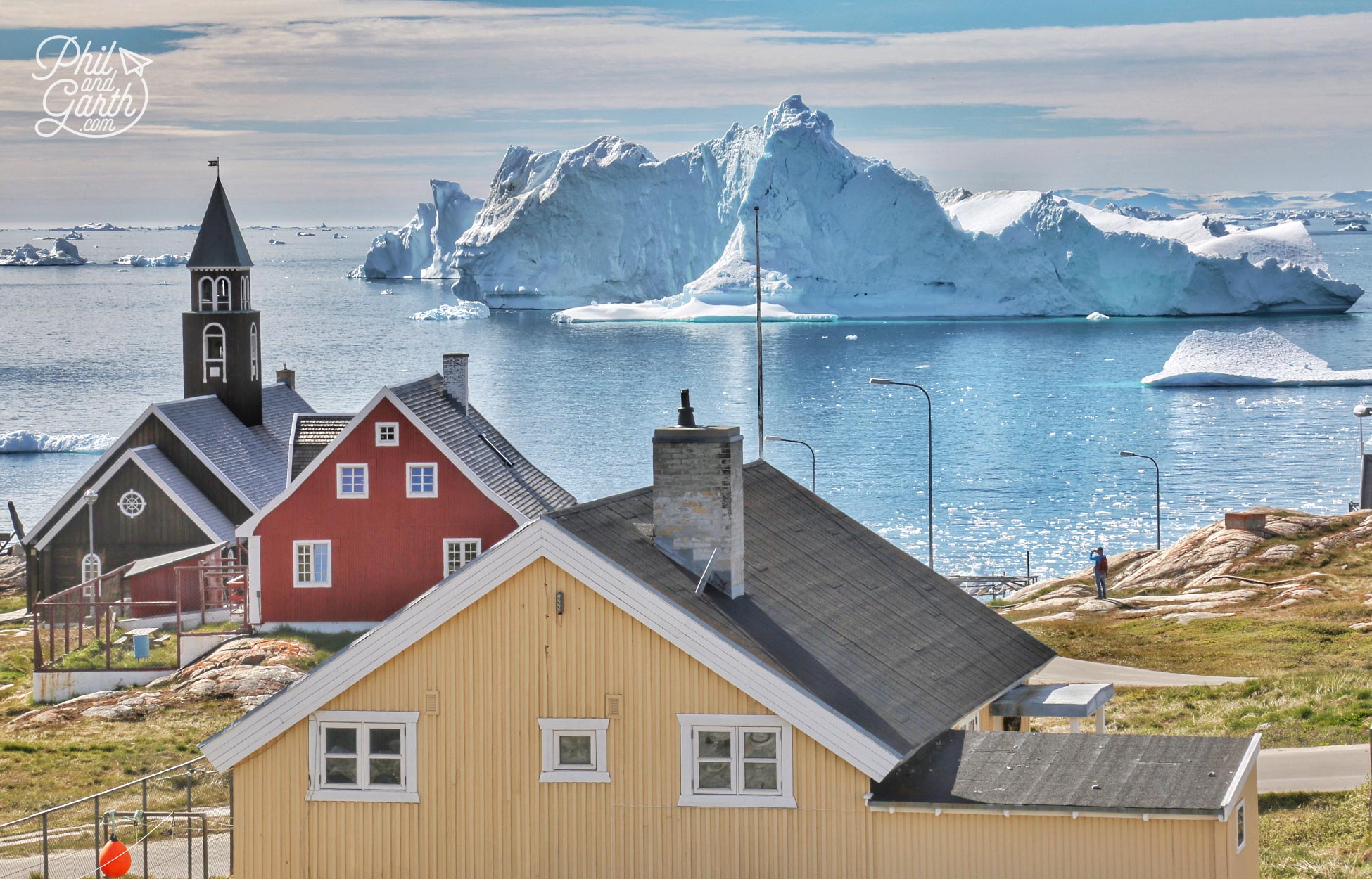Ilulissat Greenland Icebergs In The Midnight Sun Phil And Garth