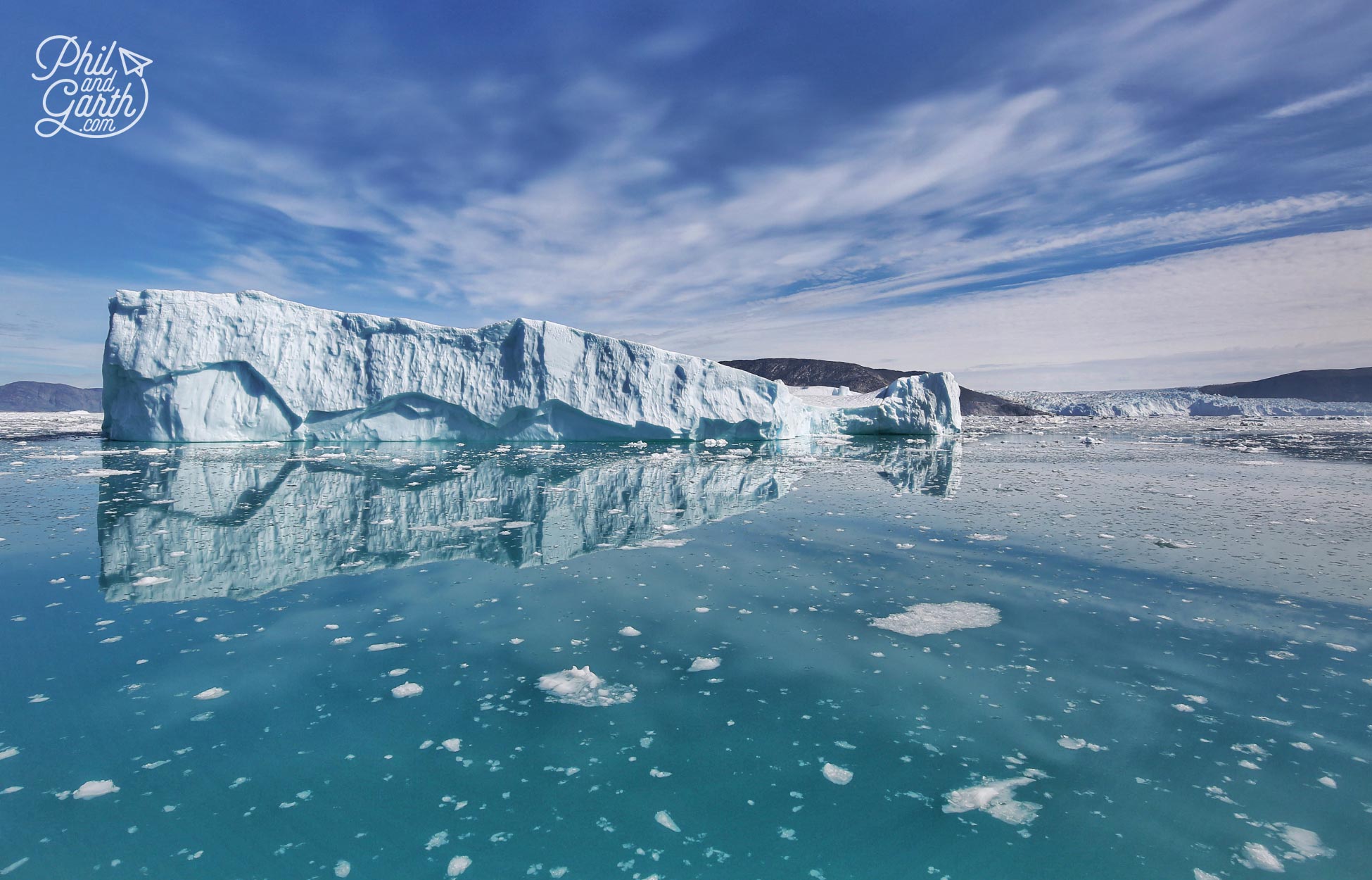 Passing more icebergs approaching the glacier, the colours make them almost unreal