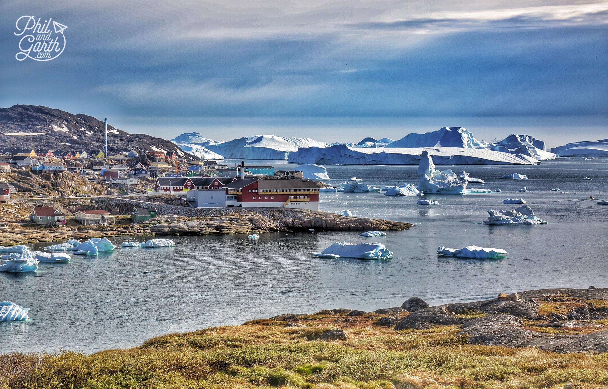 Midnight sun, Ilulissat