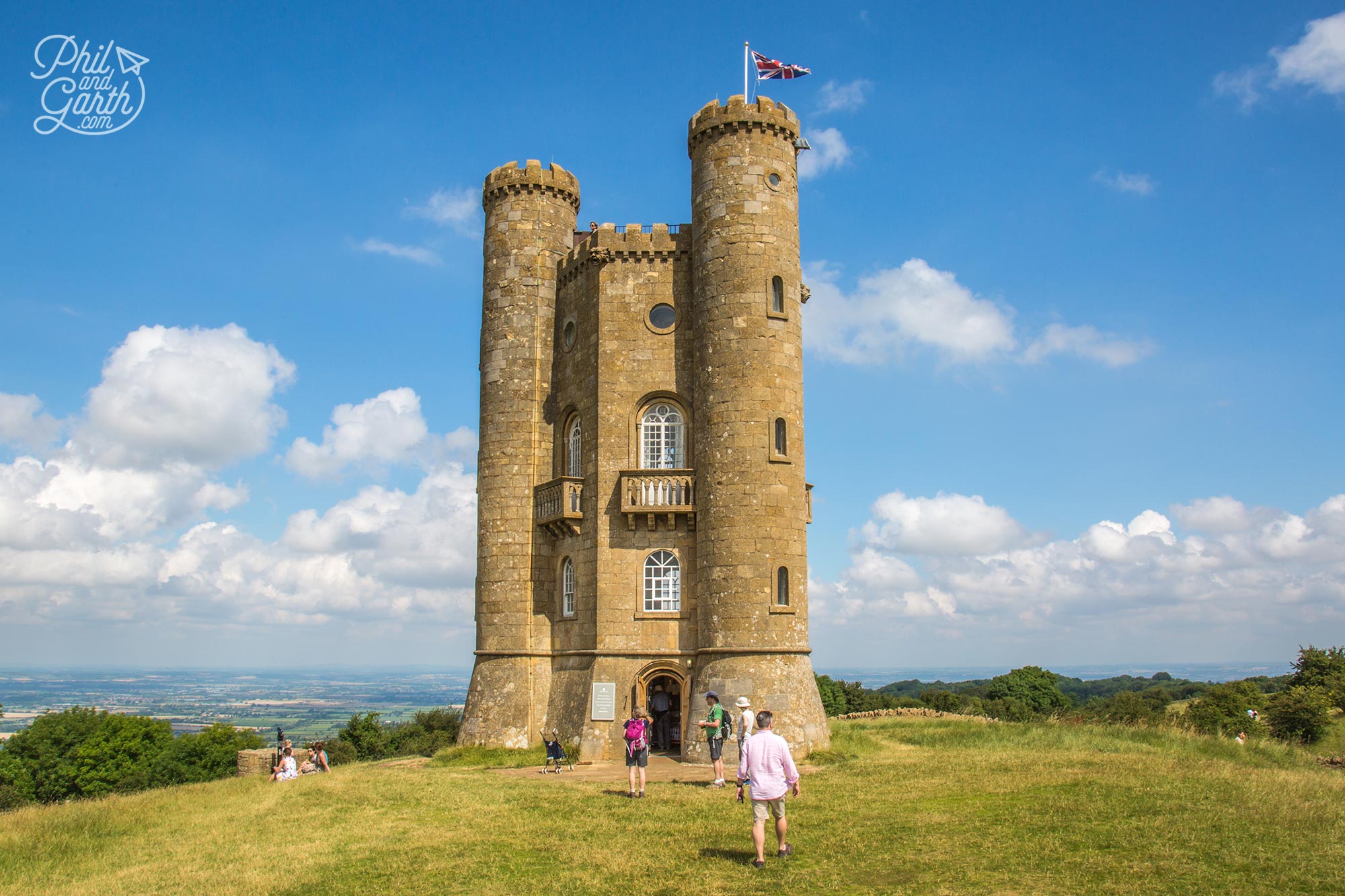 Broadway Tower - the highest castle in the Cotswolds