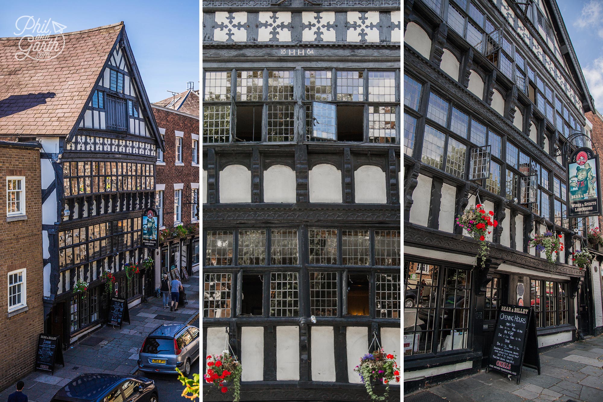 Chesters oldest pub built in 1661 - The Bear and Billet