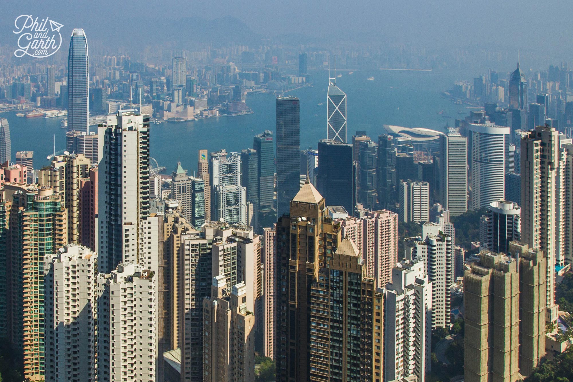 The view from Victoria Peak, Hong Kong