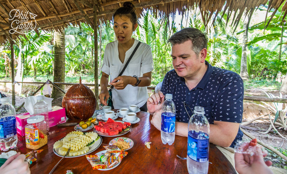 Snacks in the jungle