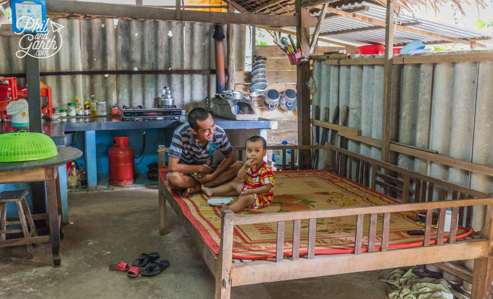 Open plan living in the Mekong Delta