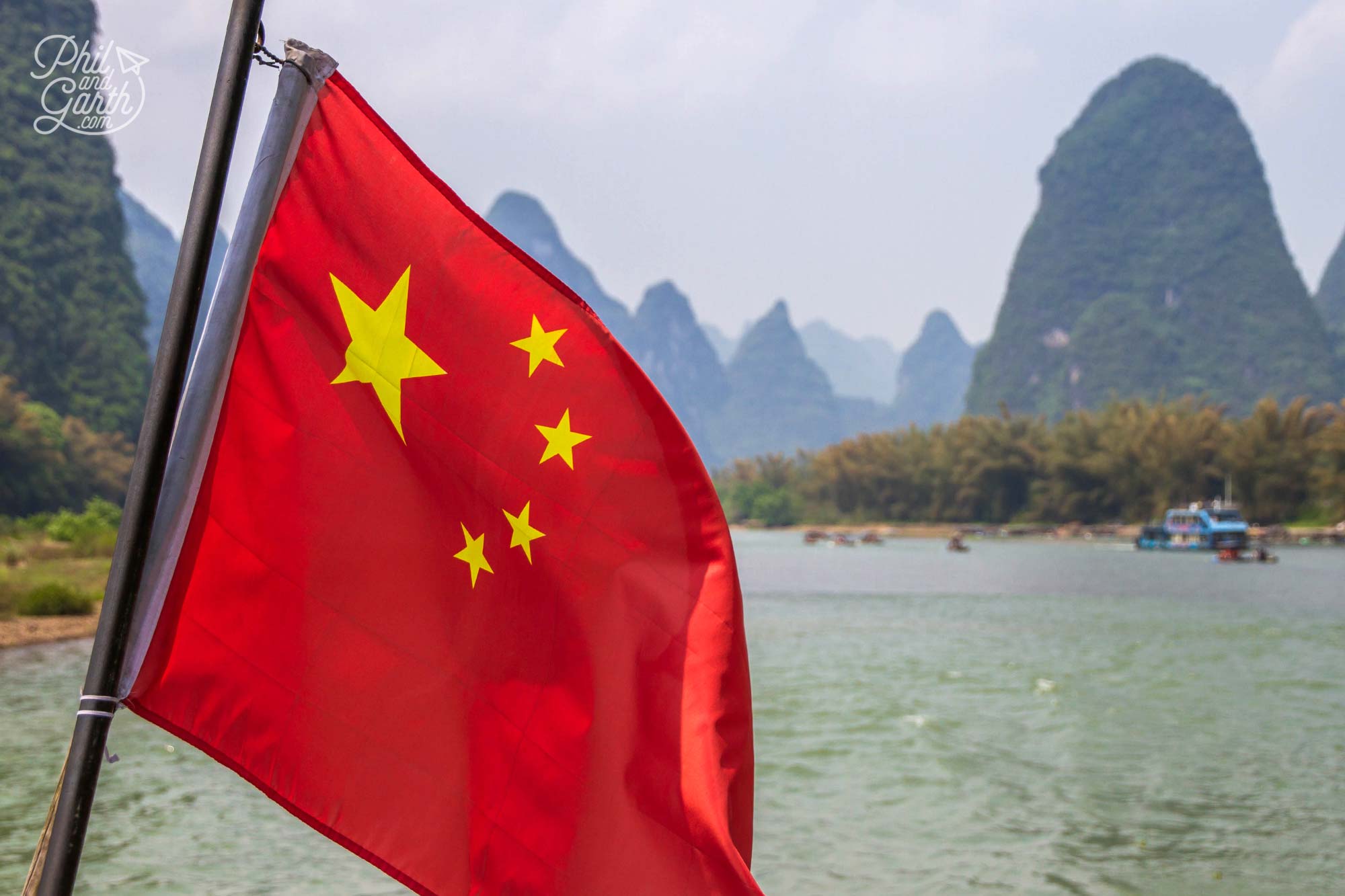 The scenery is so dramatic and picturesque Li River Yangshou China