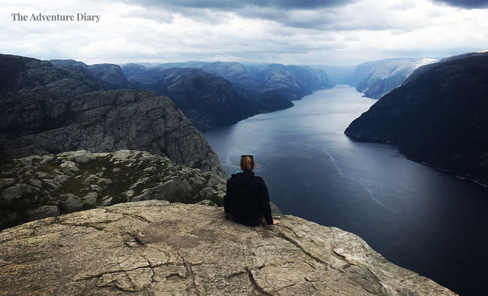 The view from Priekestolen rock
