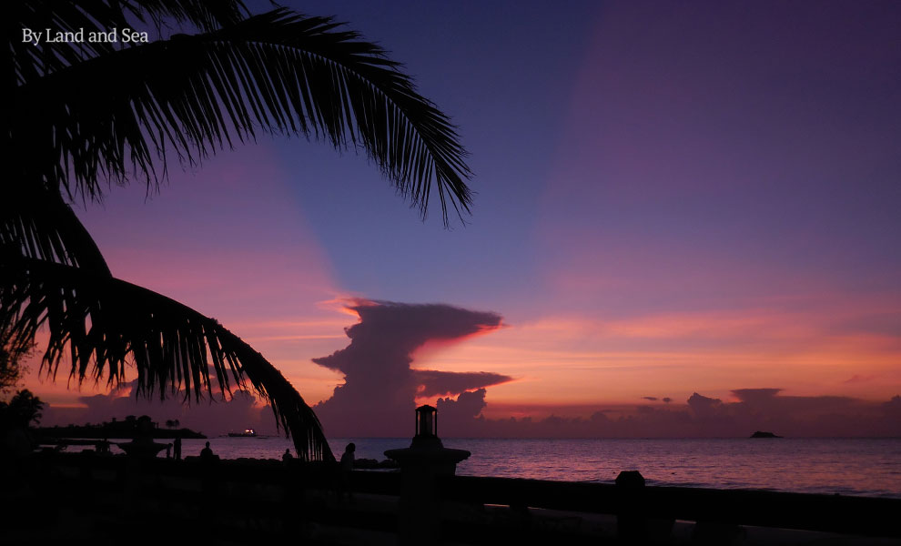 Dickenson's Bay sunset