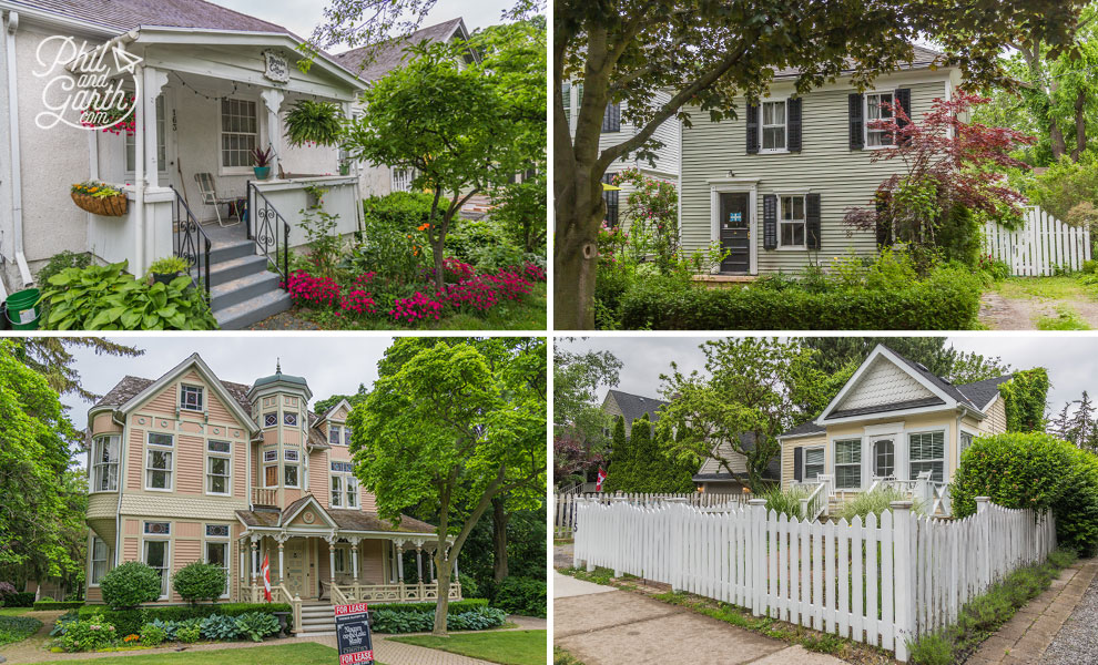 Pretty cottages and residential homes