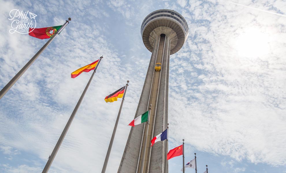 Tour to Niagara Falls from Toronto - The Skylon Tower, Niagara Falls