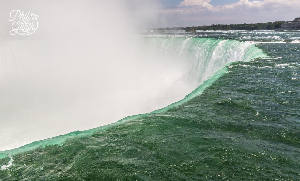 Tour to Niagara Falls from Toronto - View of the brink, Canadian Falls