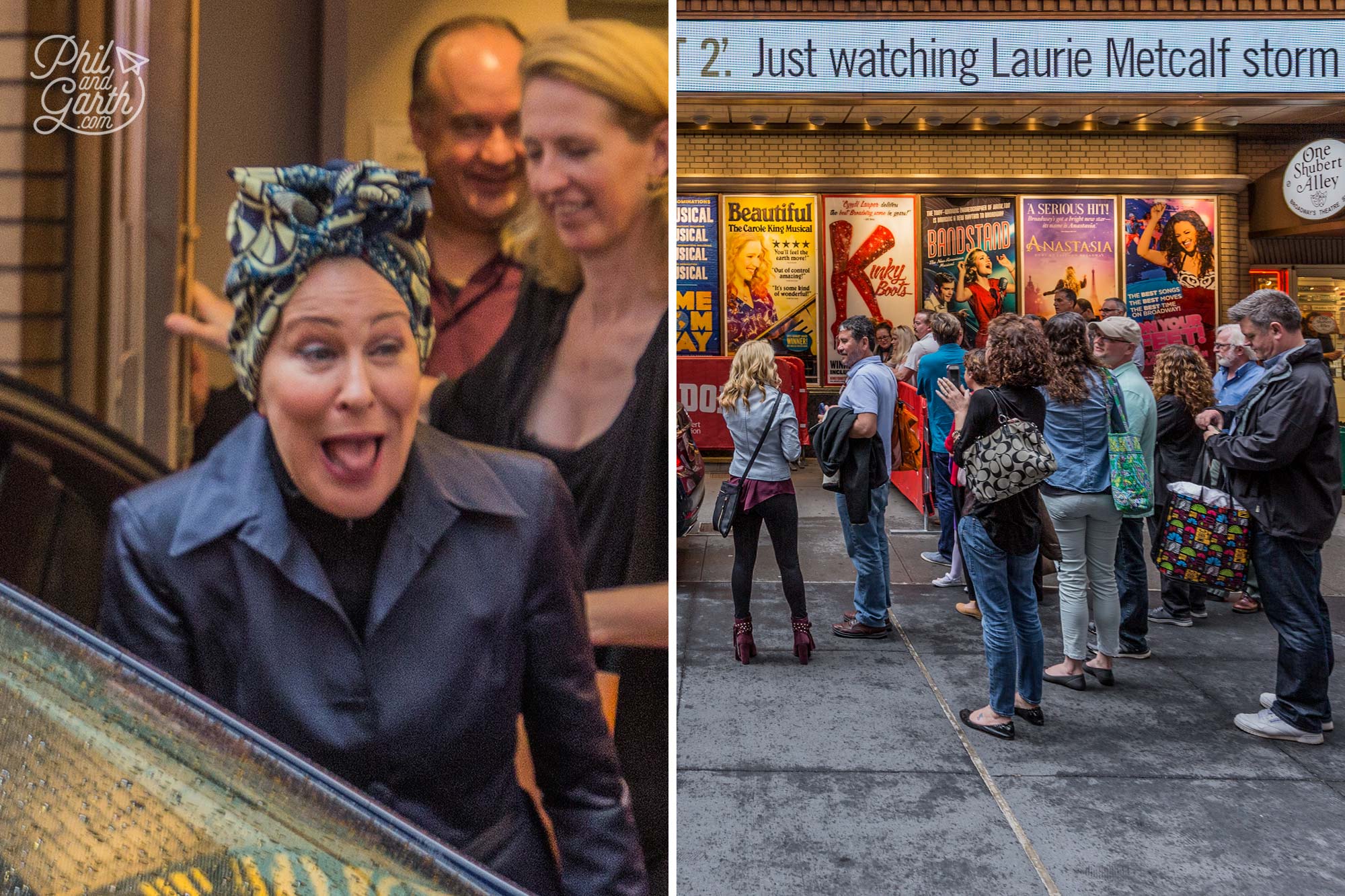 Bette Midler spotted on Broadway