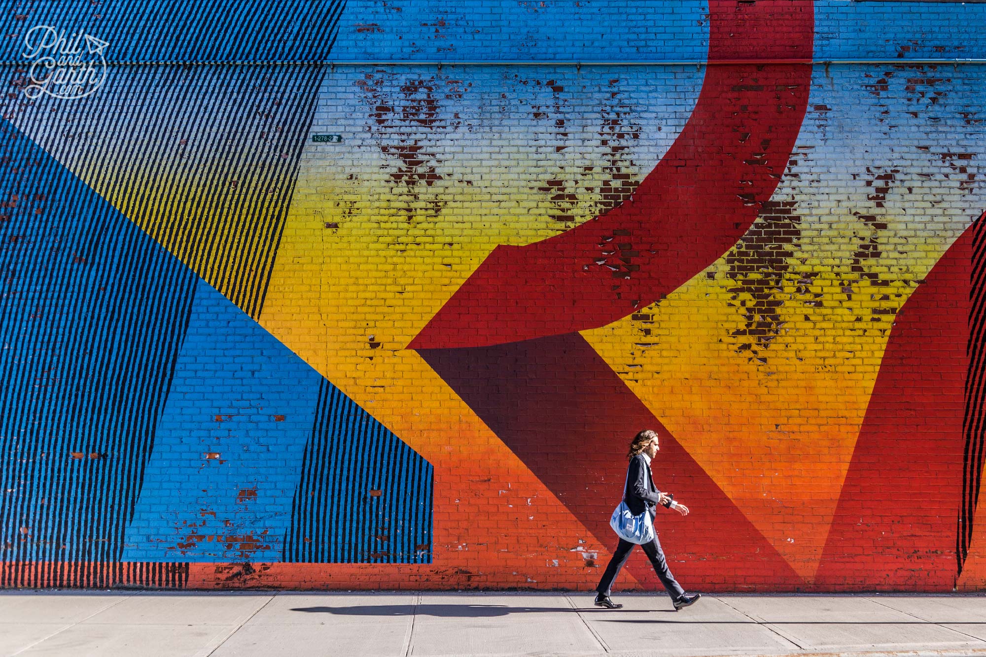 Plenty of Instagrammable walls in Dumbo