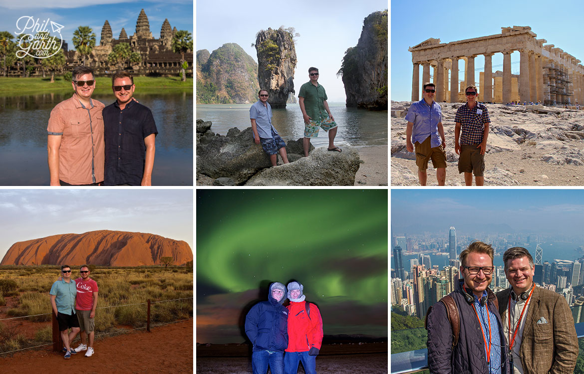 Phil and Garth Travel Bloggers