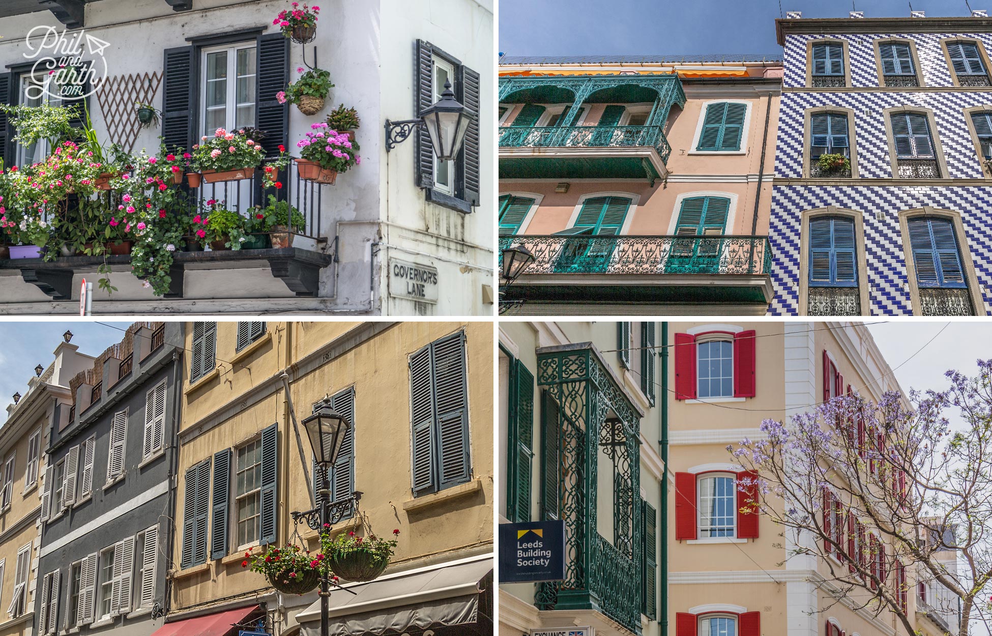 Don't forget to look up at the colonial architecture