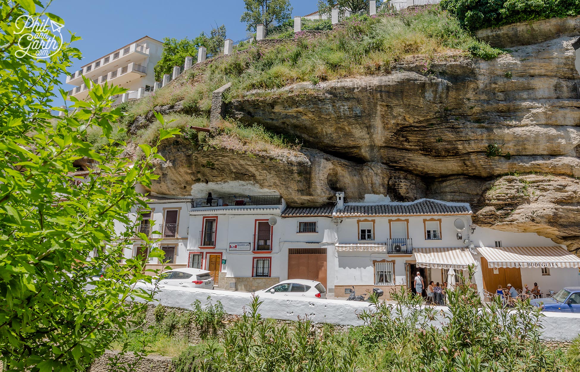 'Sun Street' Cuevas del Sol in Setenil de Las Bodegas