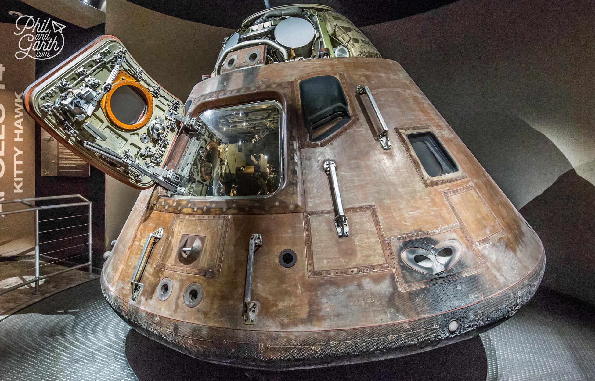 The Apollo 14 command module