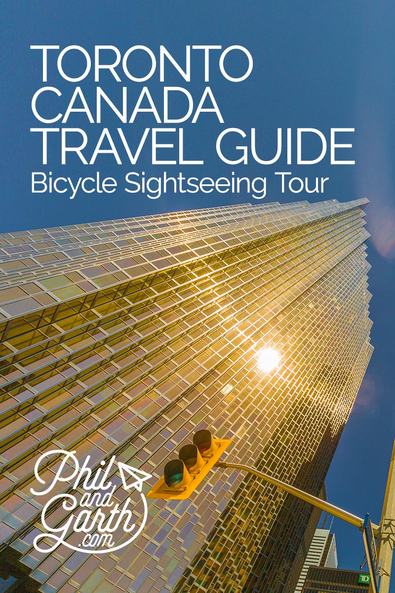 Toronto sightseeing with a bicycle tour
