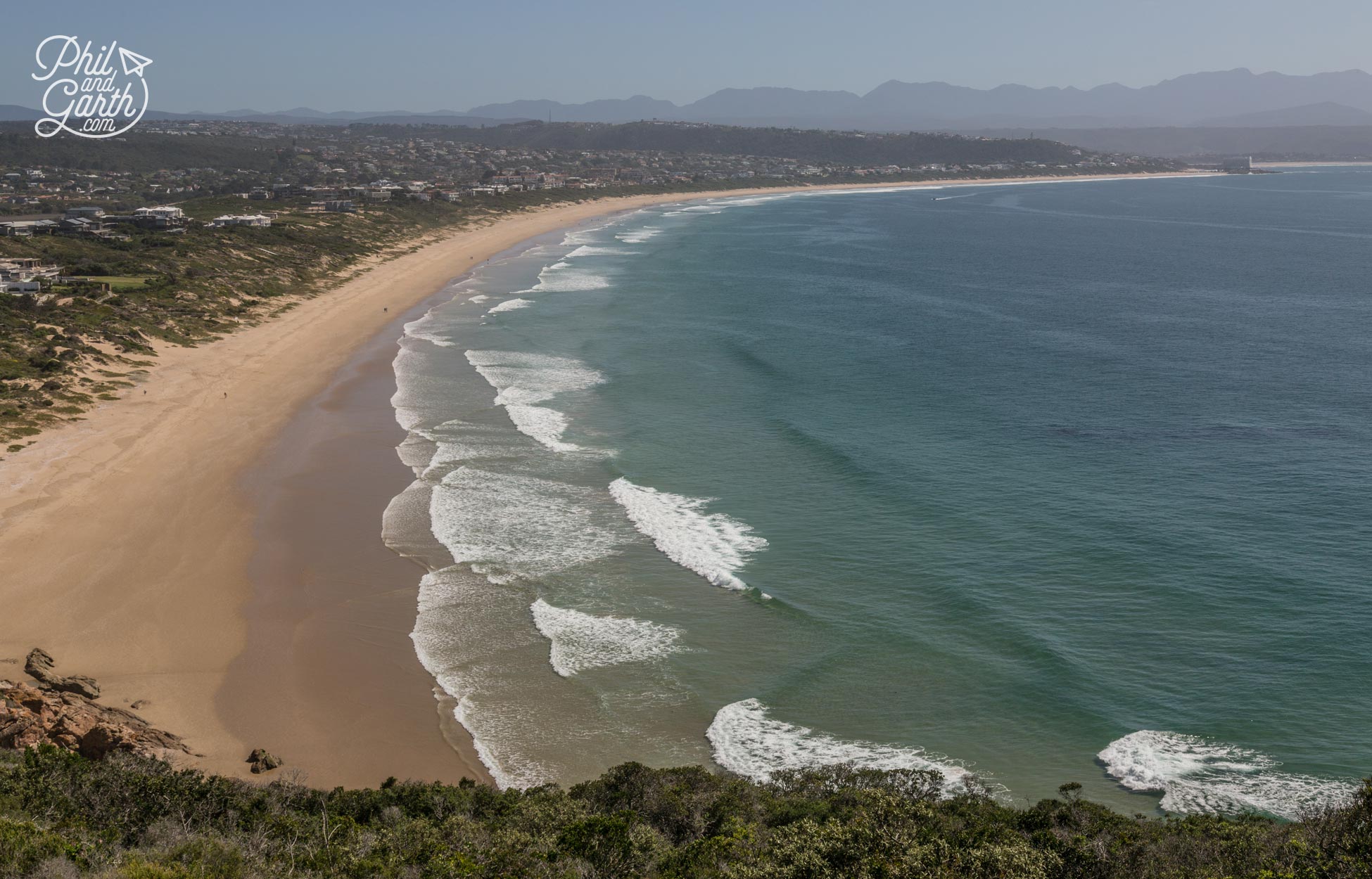 Beautiful Plettenburg Bay, beaches have miles and miles of golden sand