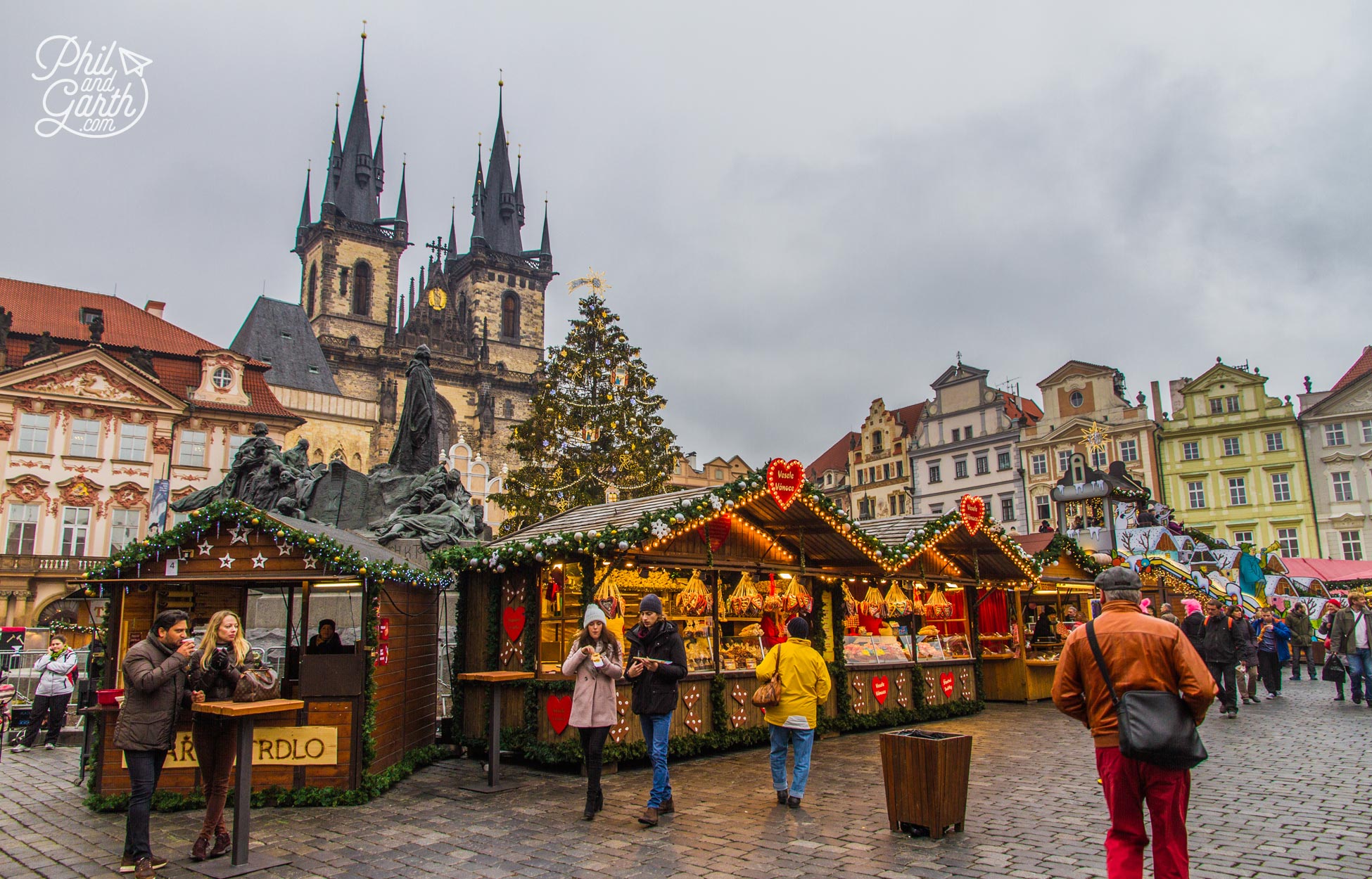 Prague's Christmas Markets have a fairtytale charm.