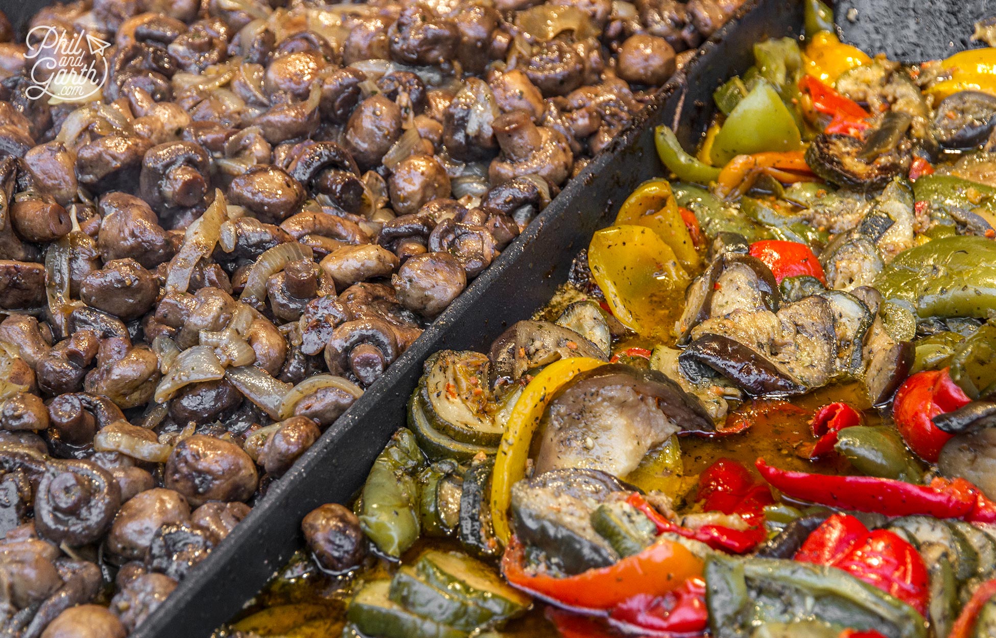 So many savoury treats for sale