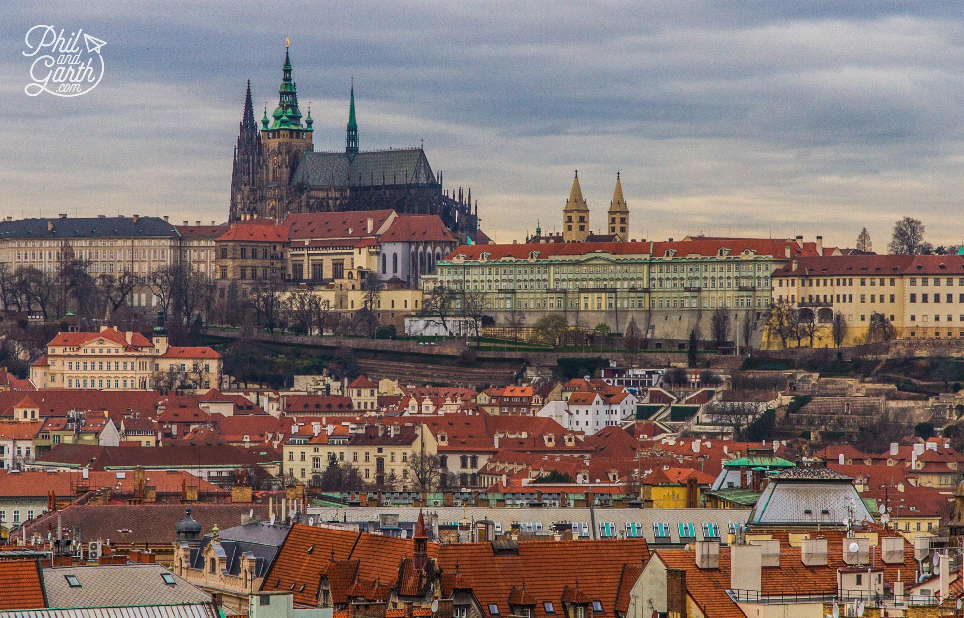 Dominating the capital city skyline - Prague Castle
