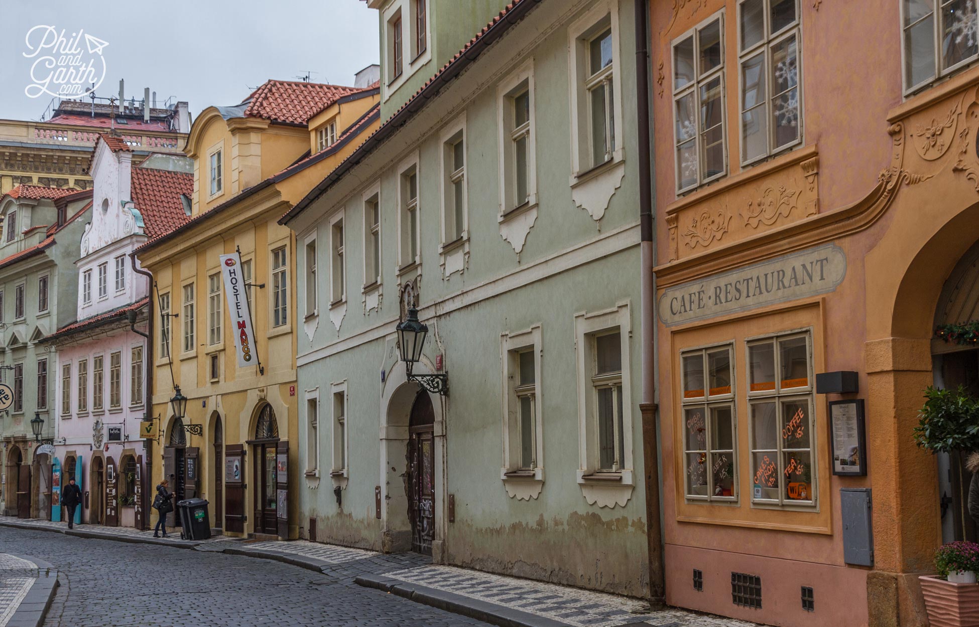 One of Mala Strana's hidden streets