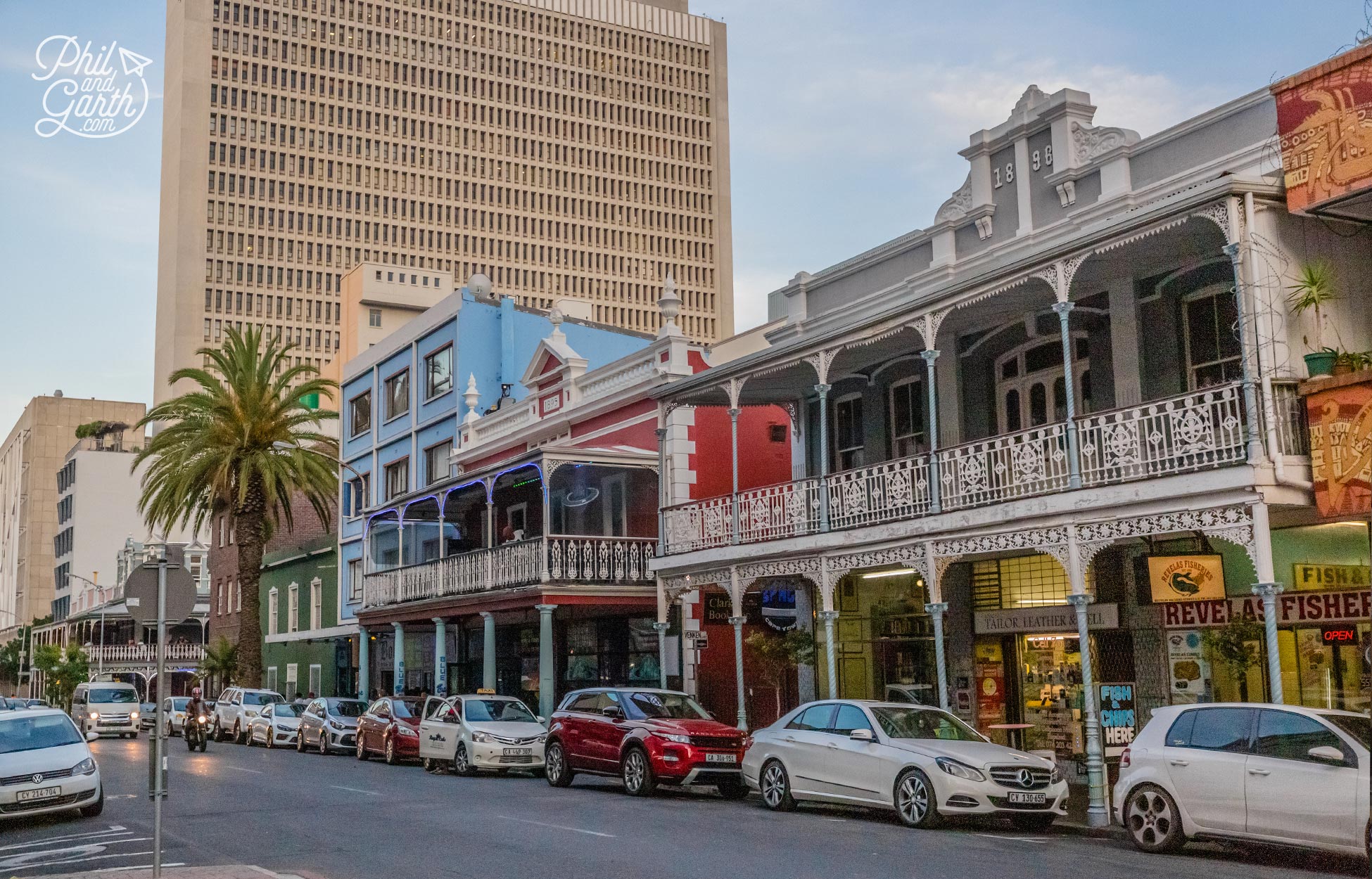 Victorian architecture on Long Street 