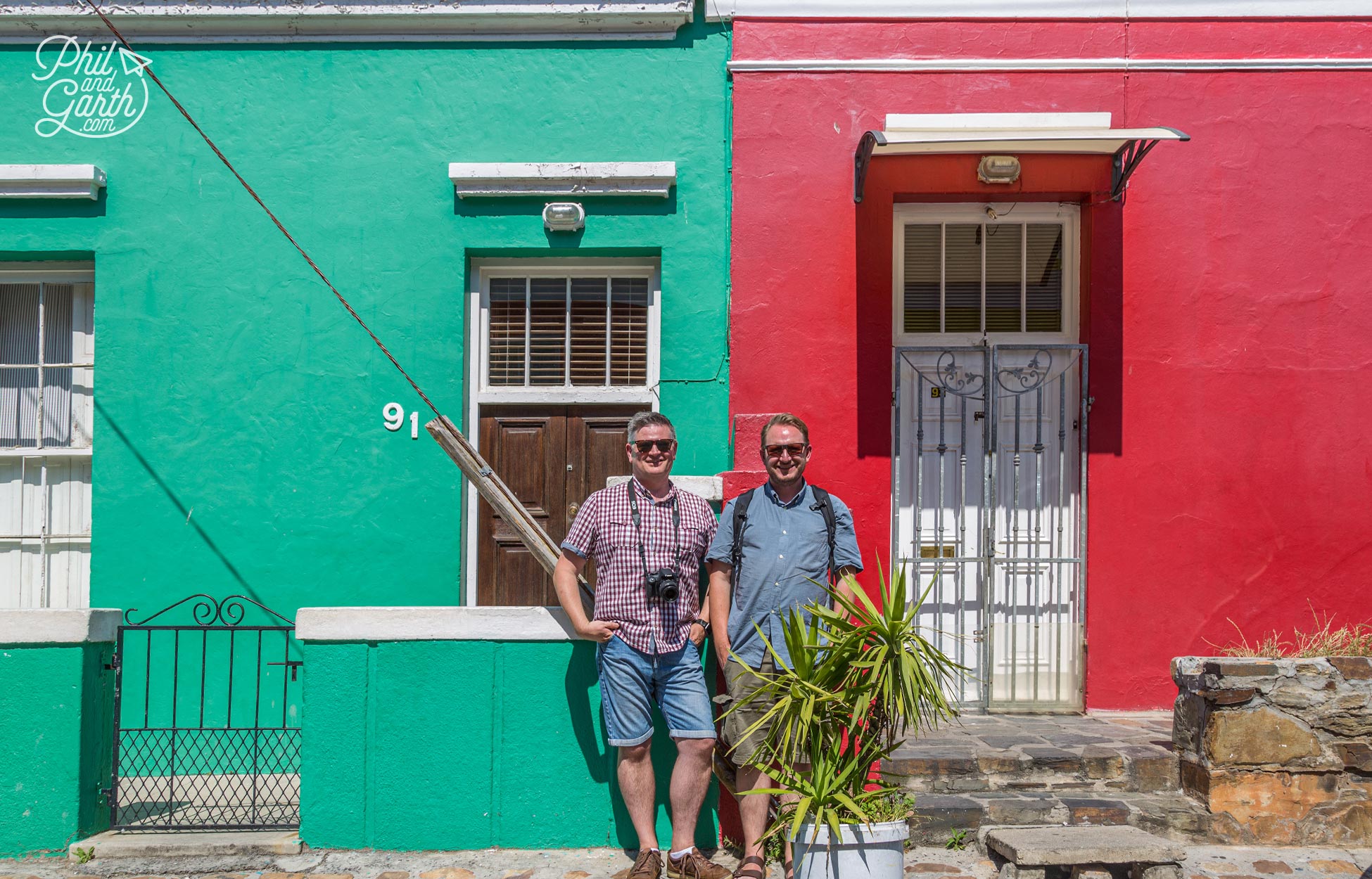 Phil and Garth in Bo-Kaap