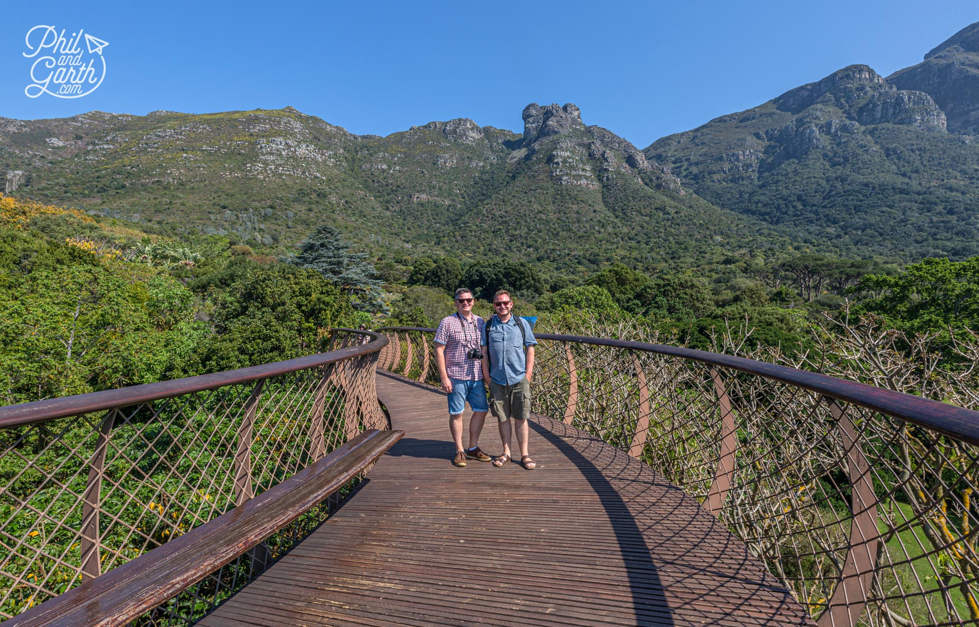 Phil and Garth Kirstenbosch's = Centenary Tree Canopy Walkway