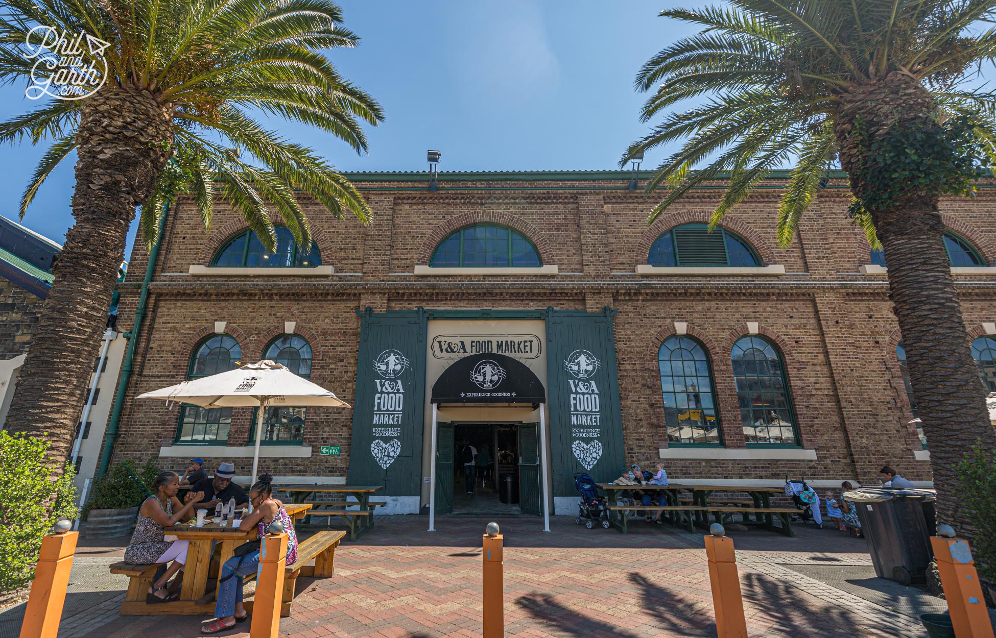 V&A Food Market for nice artisan food and international street food