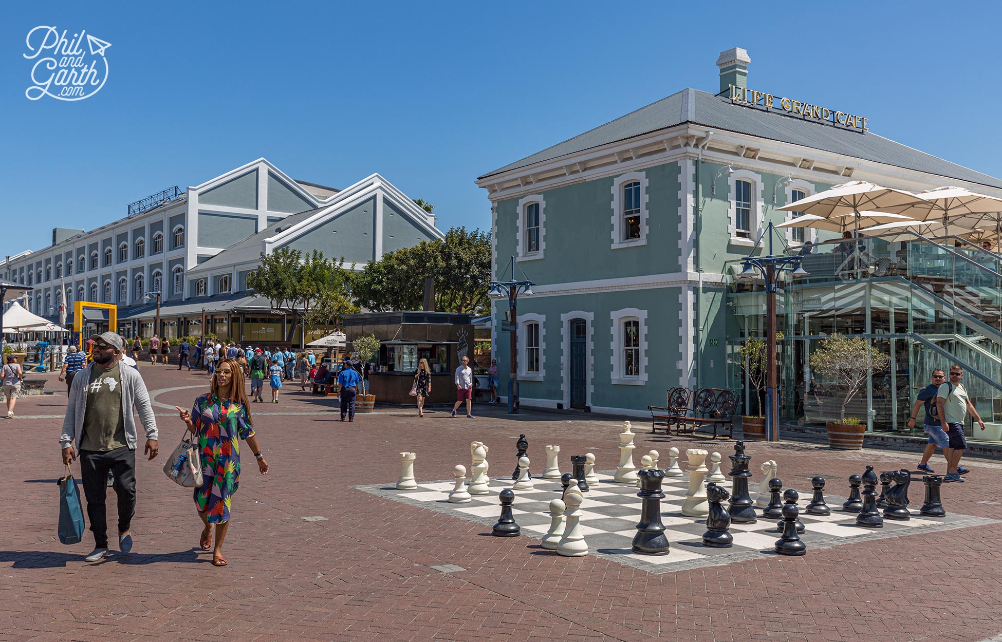 The V&A also has South Africa's oldest working harbour