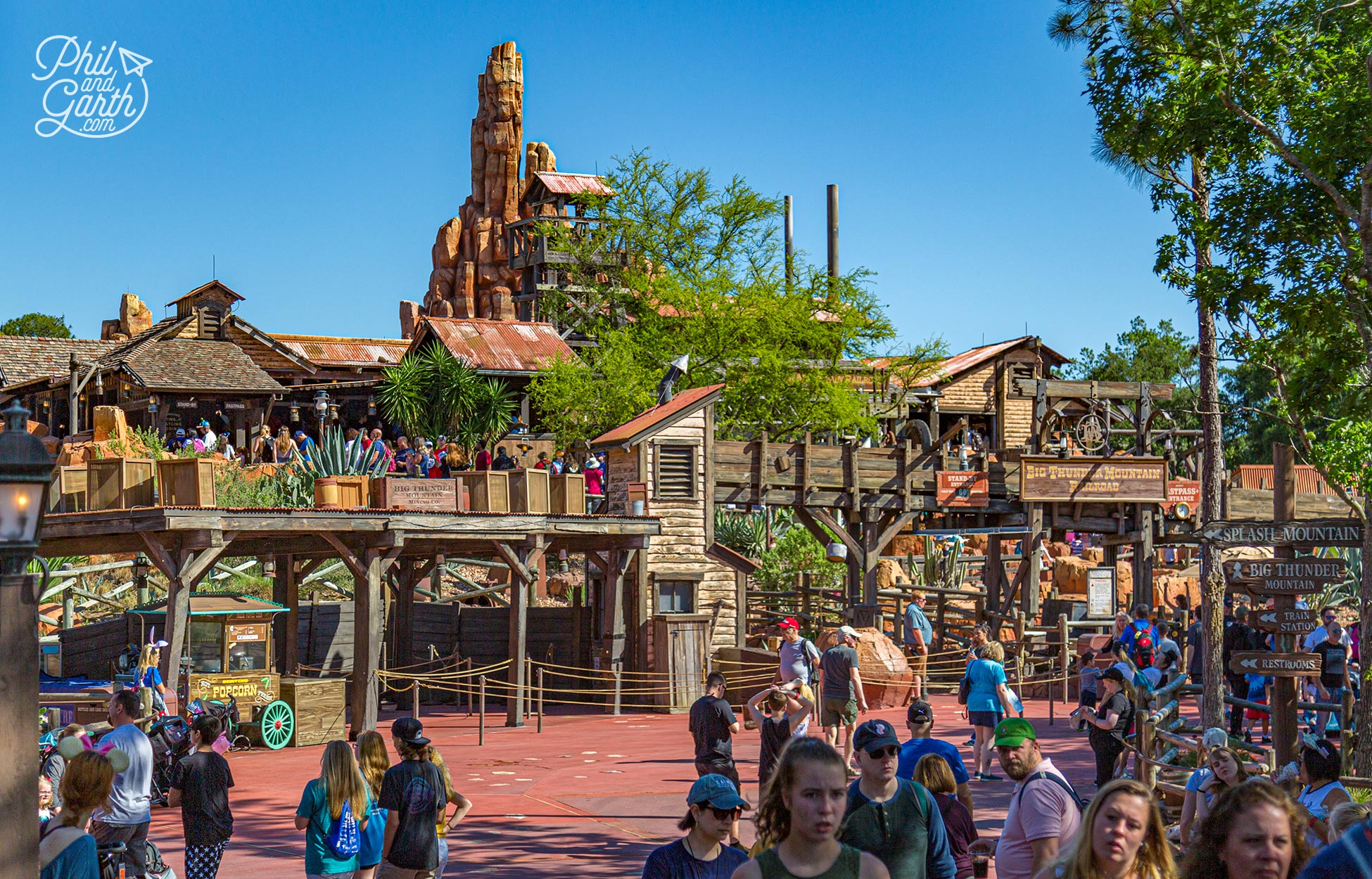 Big Thunder Mountain at Frontierland