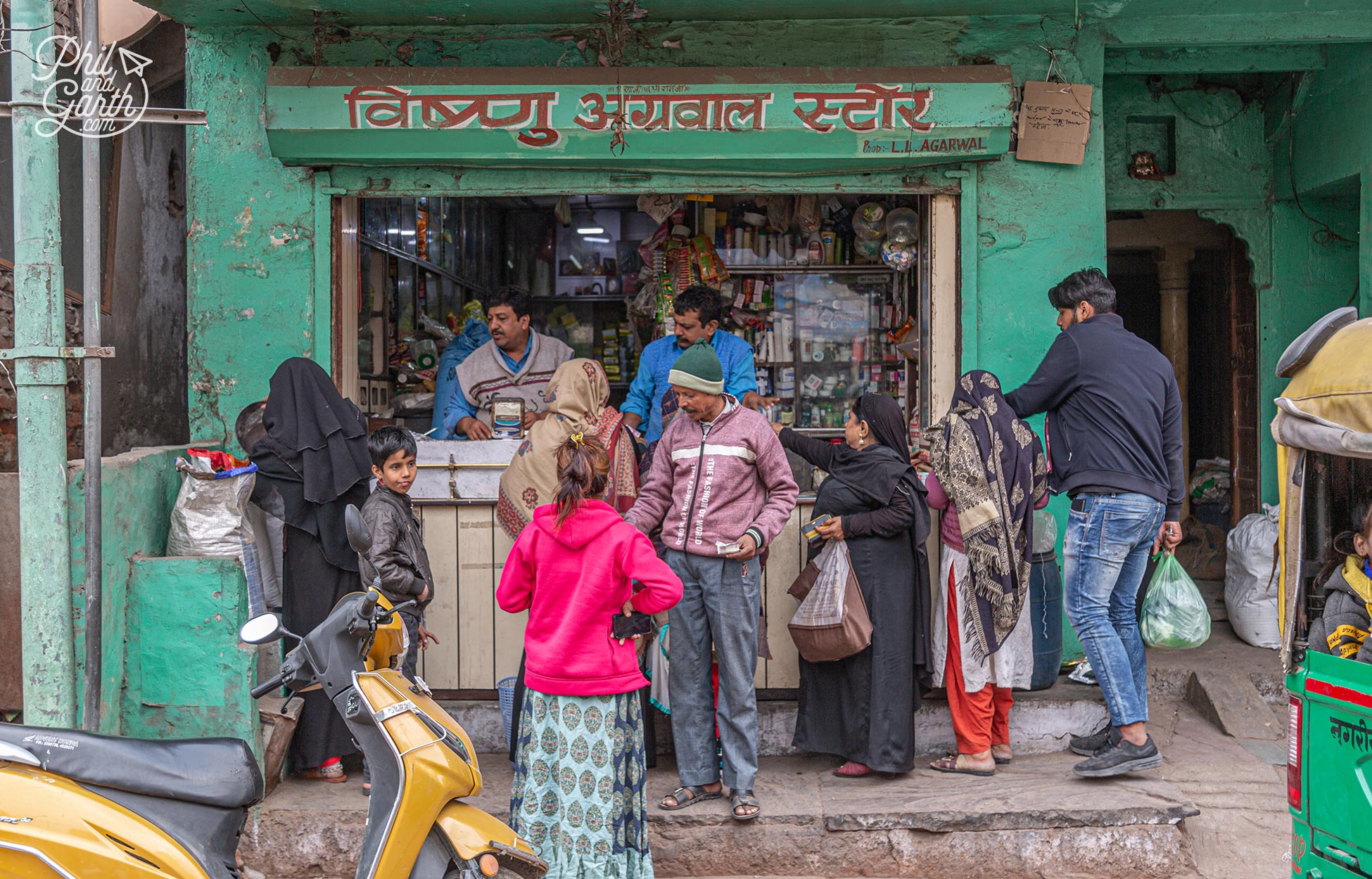 A local shop near to our haveli