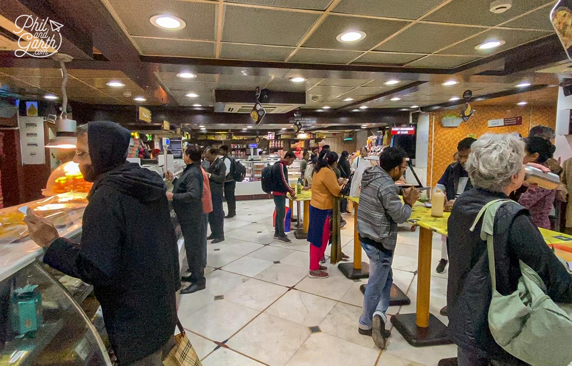 how to avoid Delhi belly - Eat at Haldiram's on Chandni Chowk Road for Indian street food in a hygienic setting.