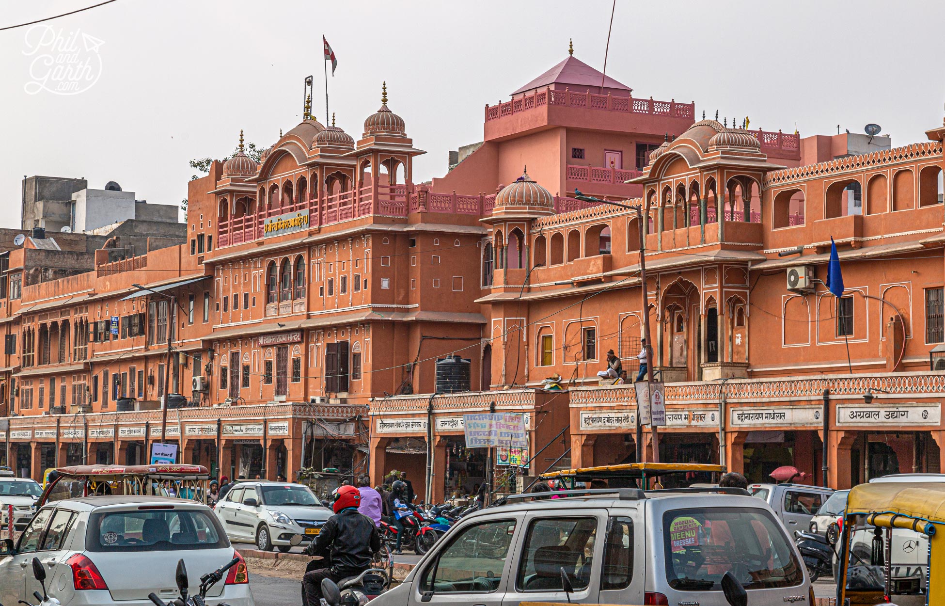 Jaipur is famous for its palaces, fine jewellery and textiles