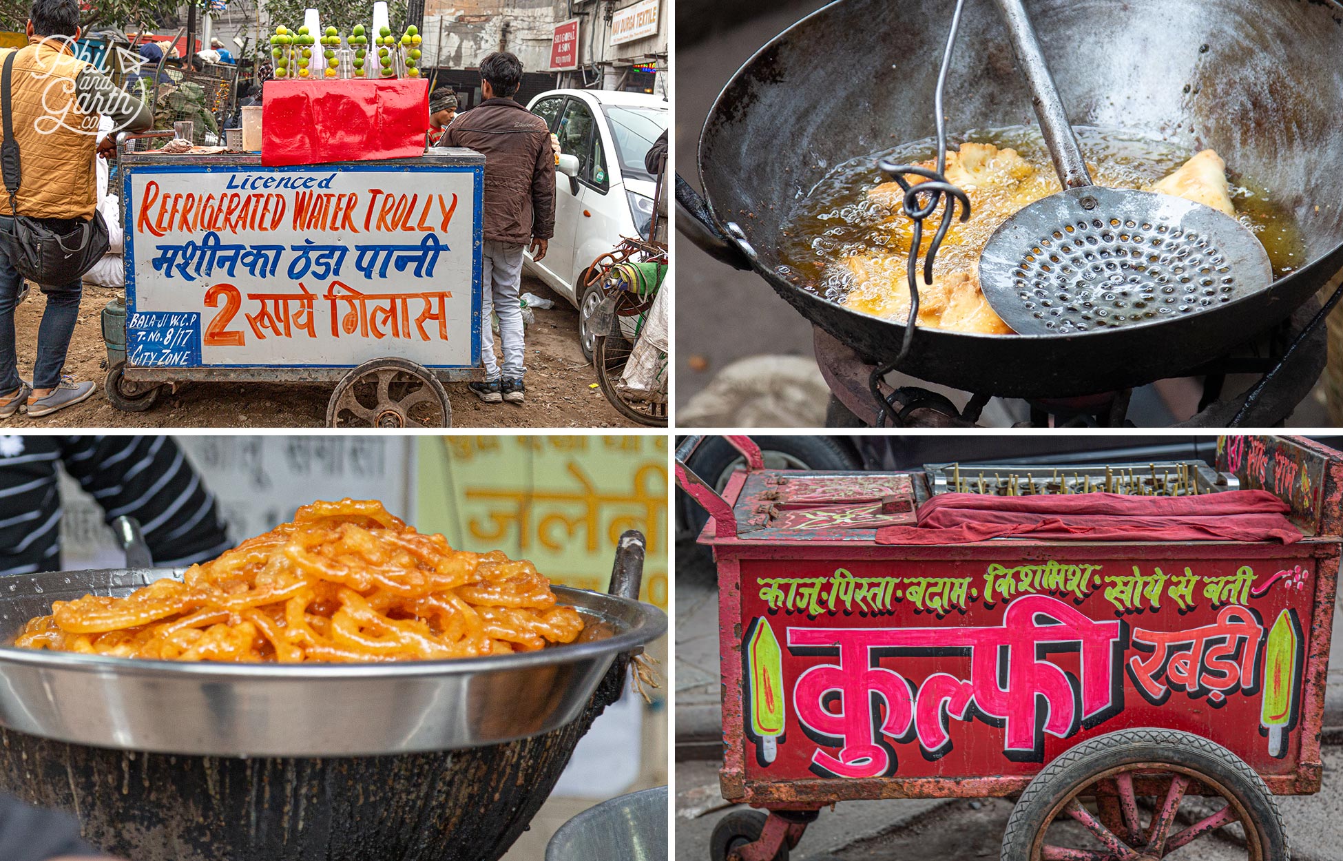 Only eat street food that's hot and cooked fresh in front of you