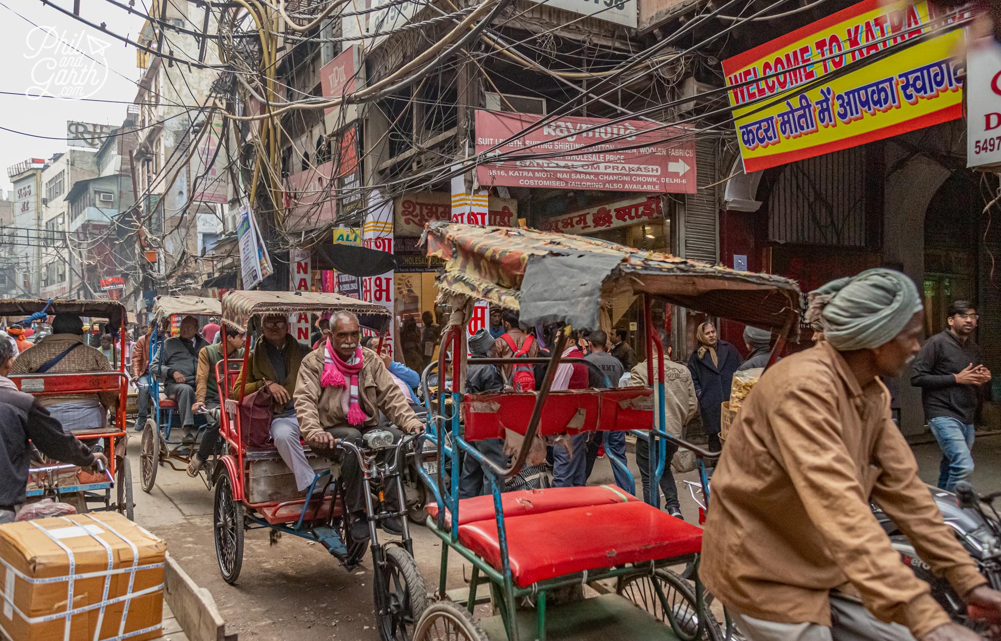 The Chandi Chowk Market really has to be seen to be believed