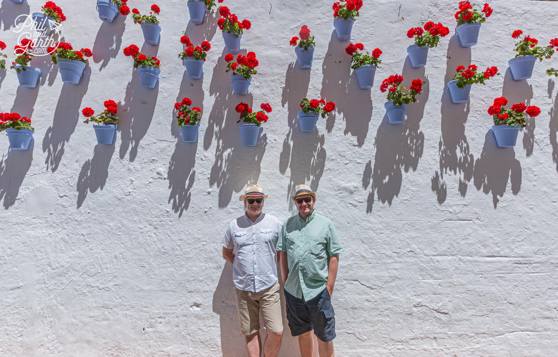 The flower pot walls in Marbella make a perfect Insta worthy photo
