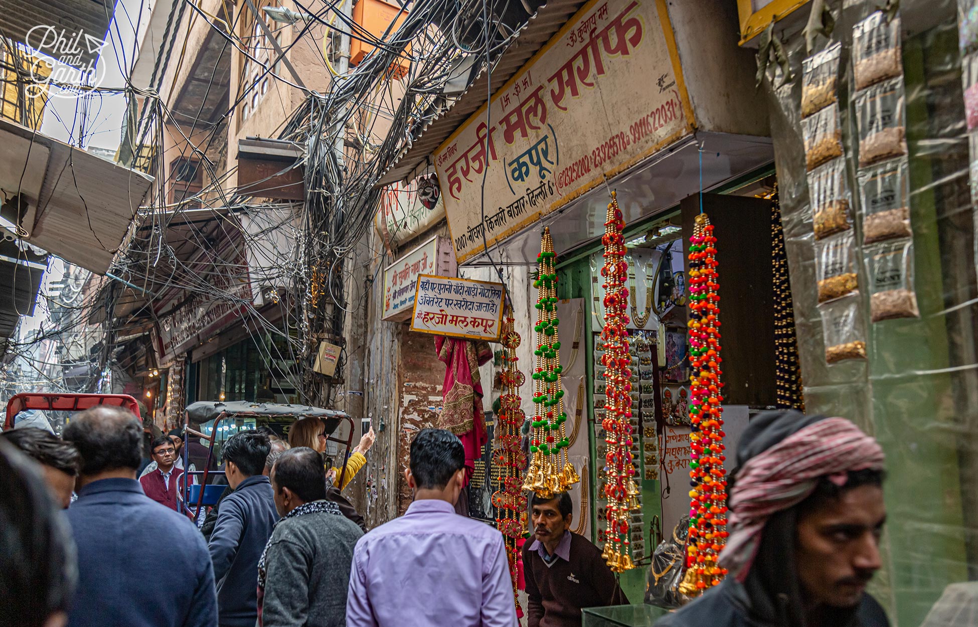 The market is a labyrinth of narrow streets